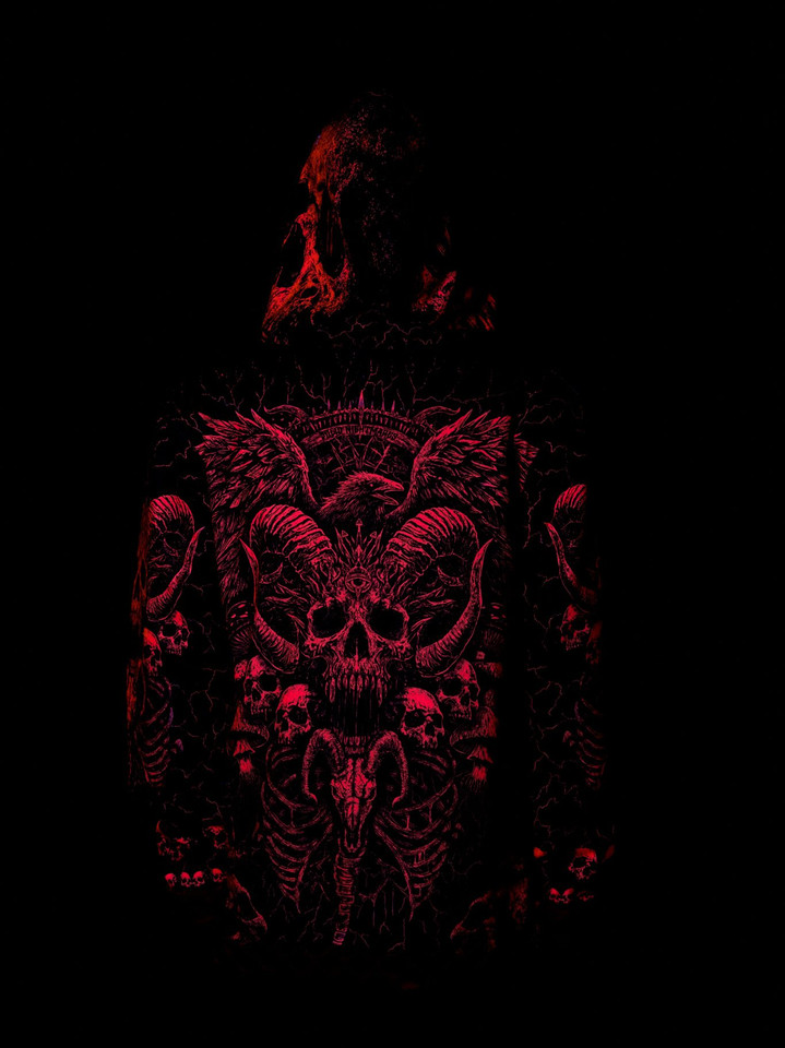 Solid Nightmares Reversible Faux Fur Jacket