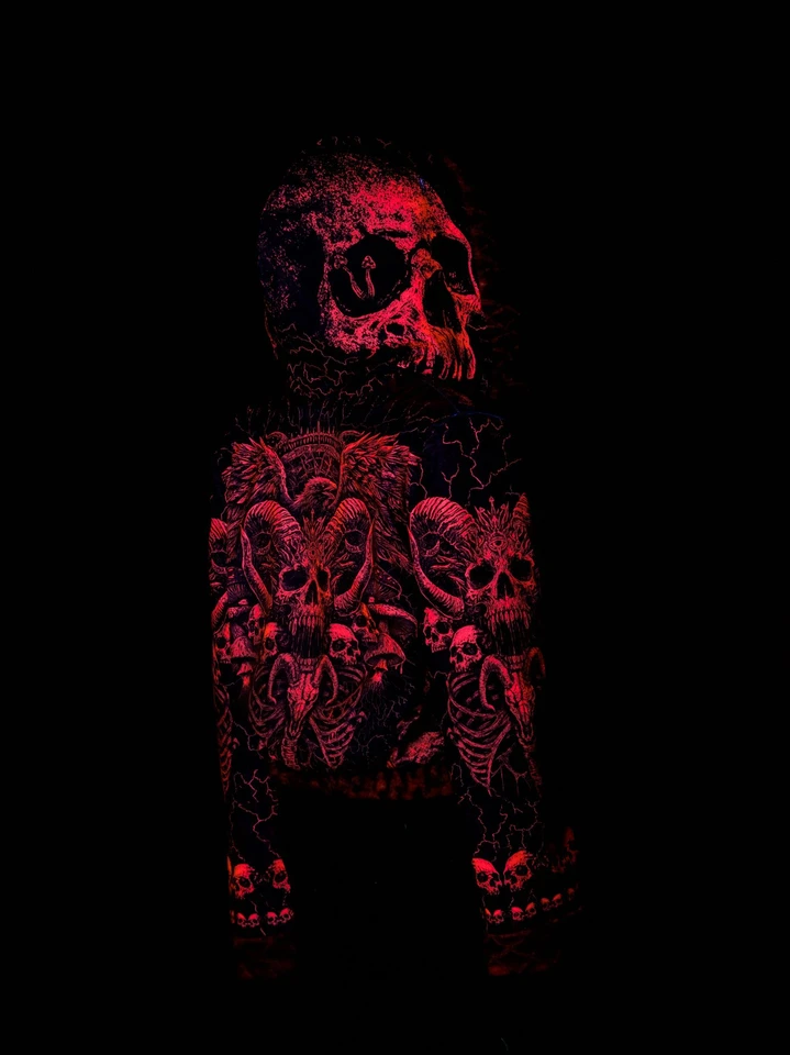 Solid Nightmares Reversible Faux Fur Jacket