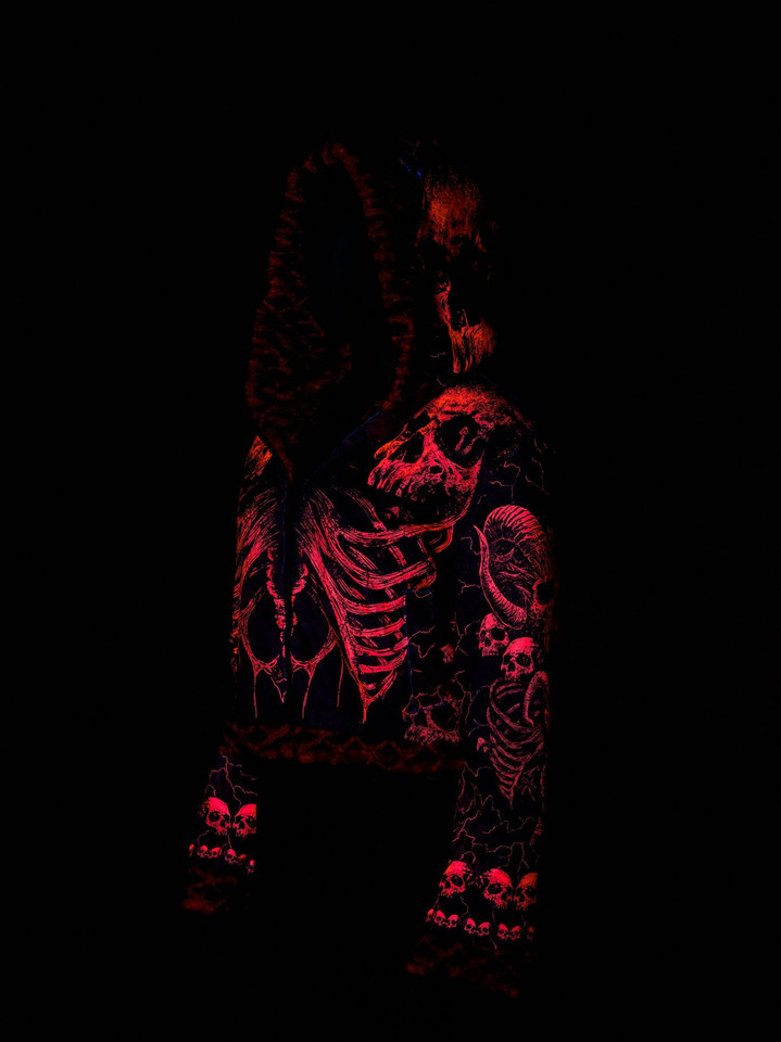 Solid Nightmares Reversible Faux Fur Jacket