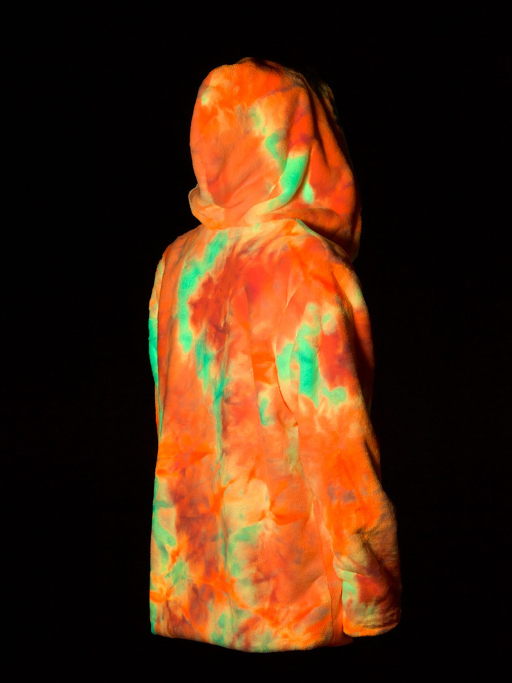Wildcat Mandala Reversible Faux Fur Jacket