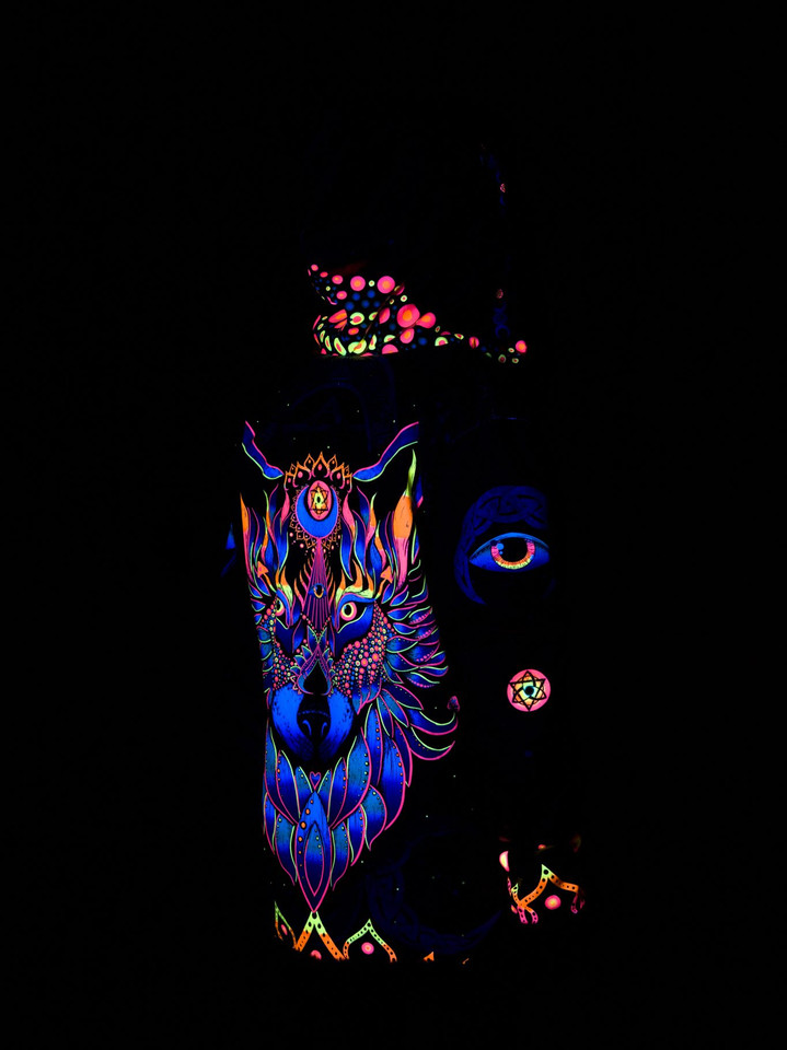 Wolf Reversible Faux Fur Jacket