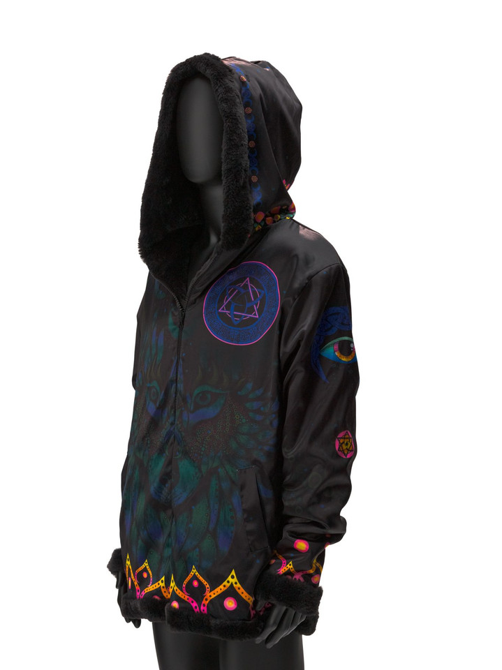 Wolf Reversible Faux Fur Jacket