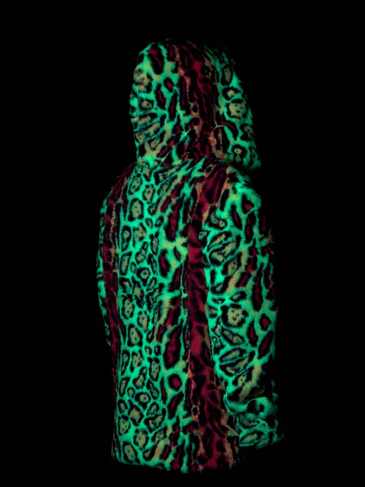 The Great Shroom Reversible Faux Fur Jacket
