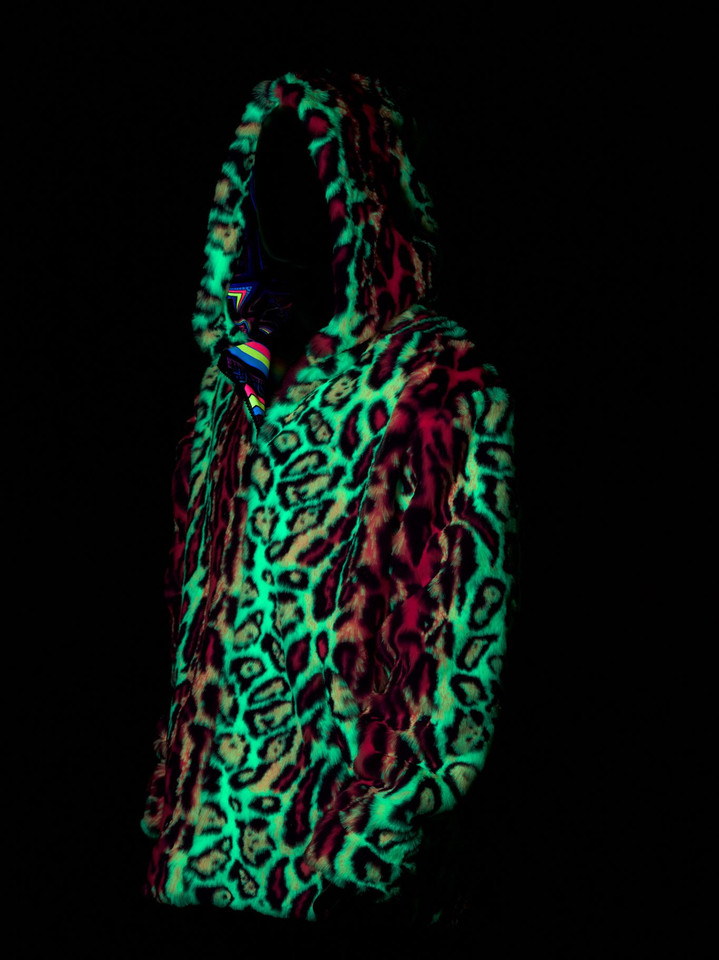 The Great Shroom Reversible Faux Fur Jacket