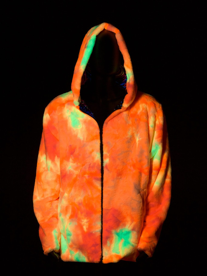 The Great Shroom Reversible Faux Fur Jacket