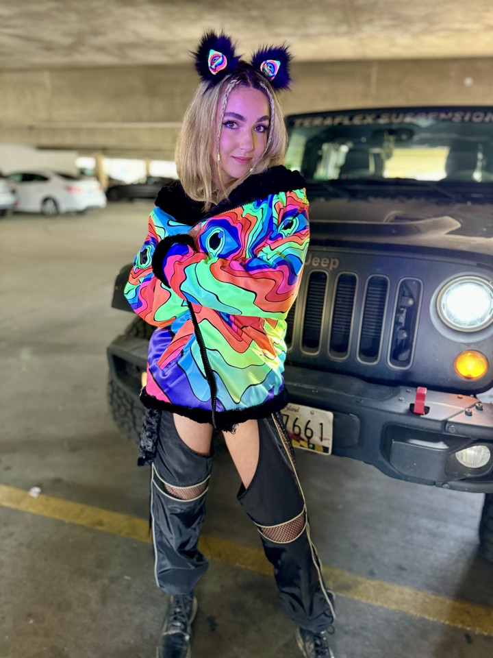 Trip With Me Reversible Faux Fur Jacket by @_LeBlunt_