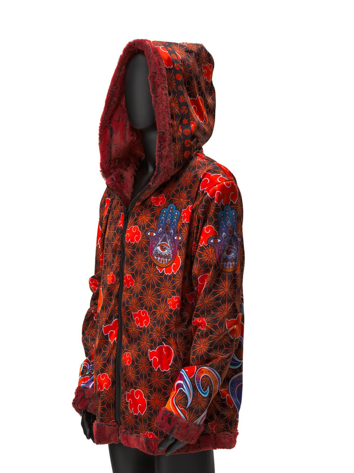 Nine Tails Reversible Faux Fur Jacket