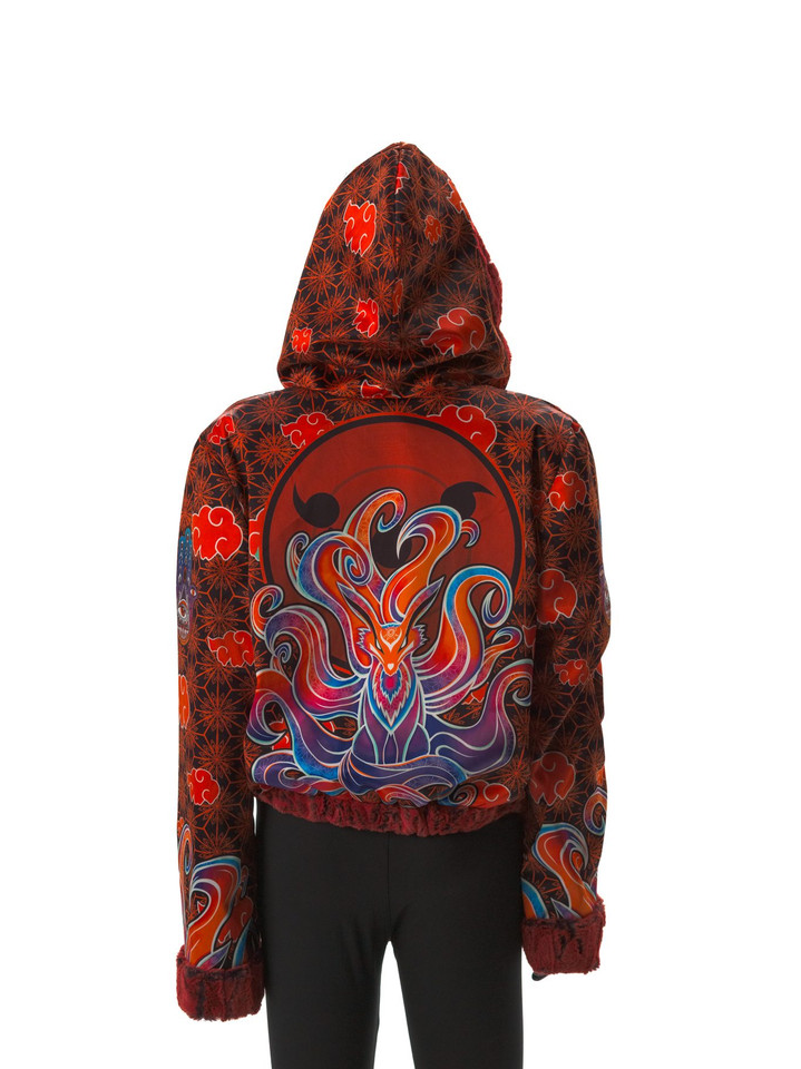 Nine Tails Reversible Faux Fur Jacket