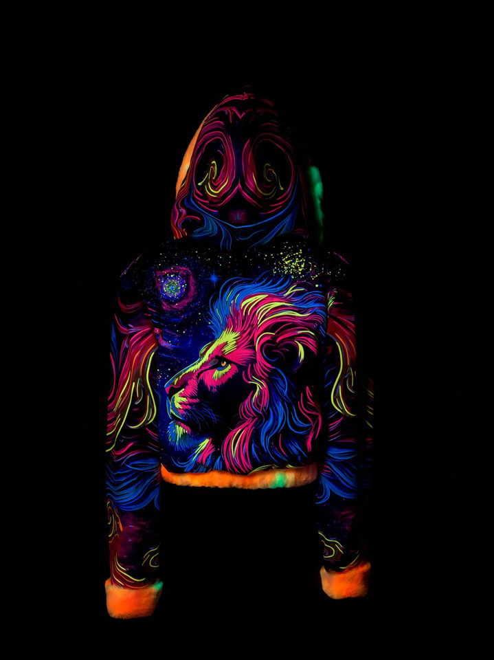 Zodiac Dreams ♌ Leo Reversible Faux Fur Jacket
