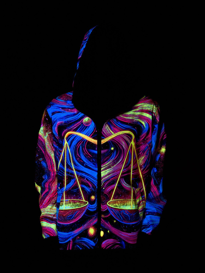 Zodiac Dreams ♎️ Libra Reversible Faux Fur Jacket