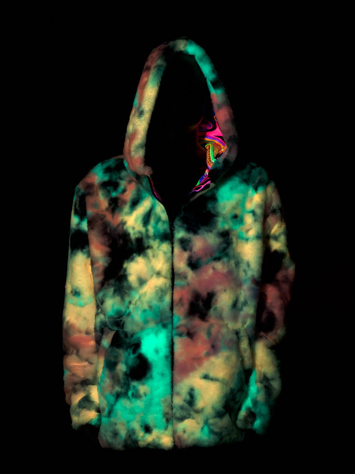Zodiac Dreams ♏️ Scorpio Reversible Faux Fur Jacket