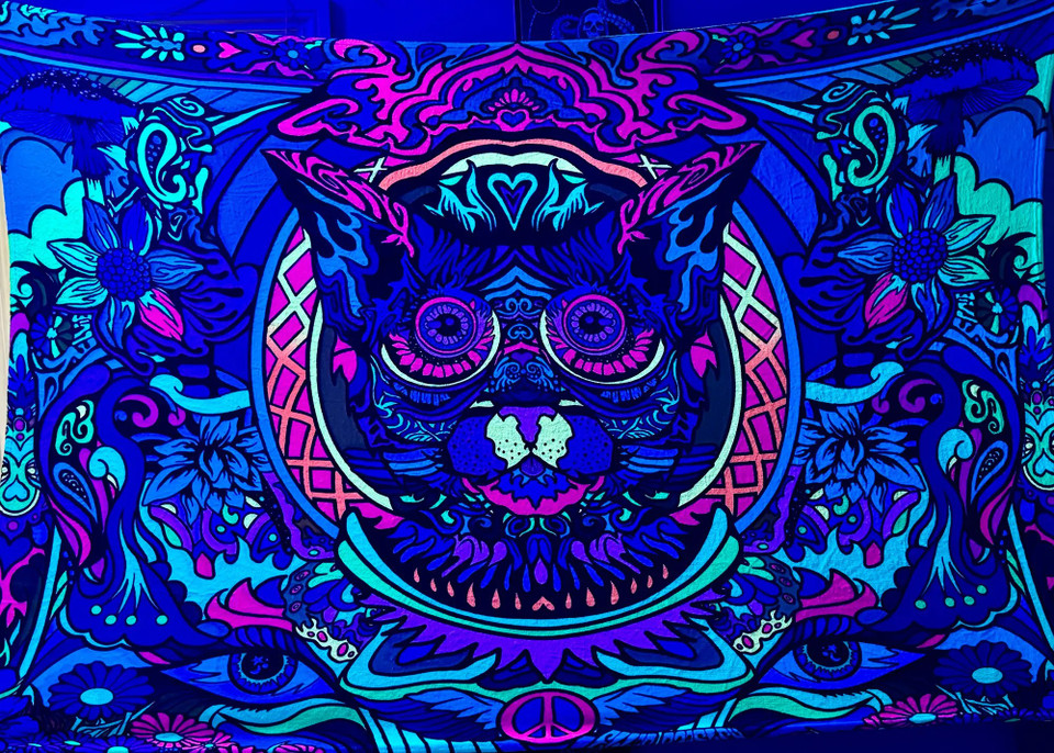 Wild Style  Double Sided Blanket by Ellie Paisley