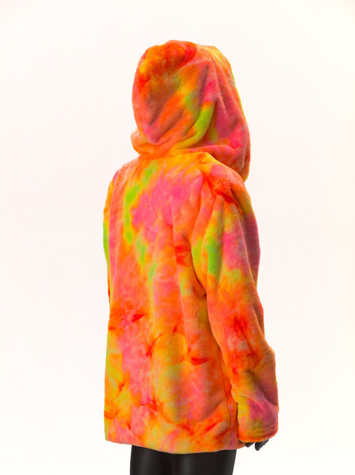 Zodiac Dreams ♐️ Sagittarius Reversible Faux Fur Jacket