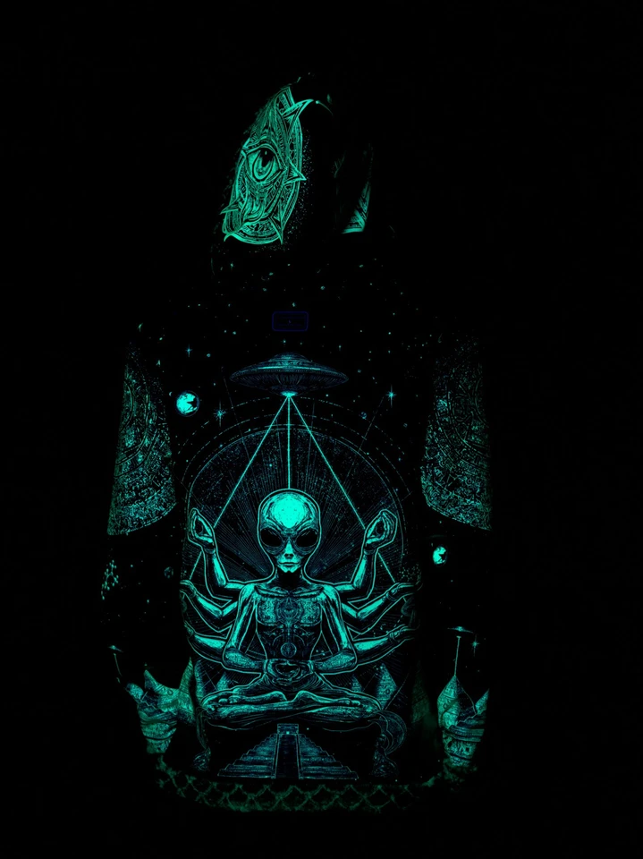 Alien Aura  Reversible Faux Fur Jacket