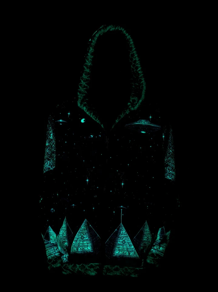 Alien Aura  Reversible Faux Fur Jacket