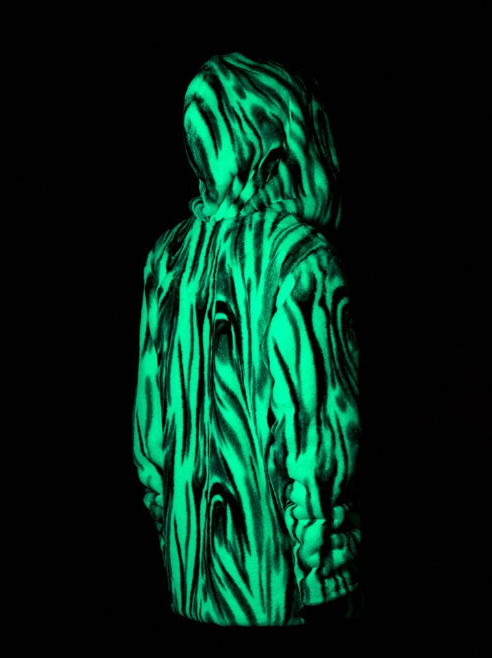 Alien Aura  Reversible Faux Fur Jacket