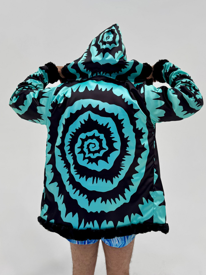 Hypnotic  Reversible Faux Fur Jacket