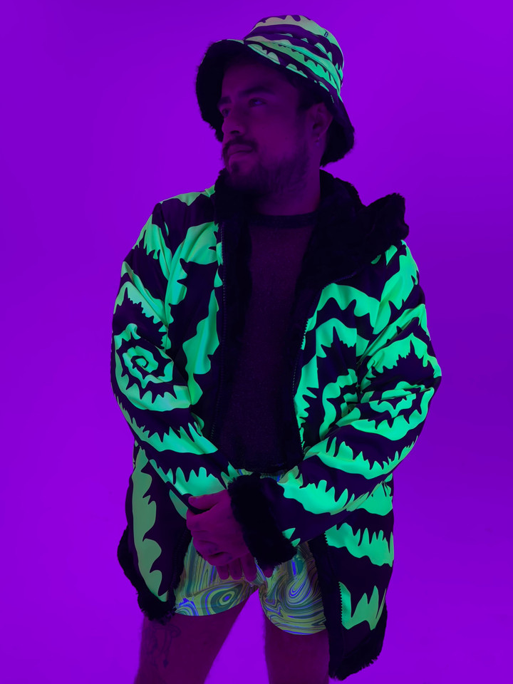 Hypnotic  Reversible Faux Fur Jacket