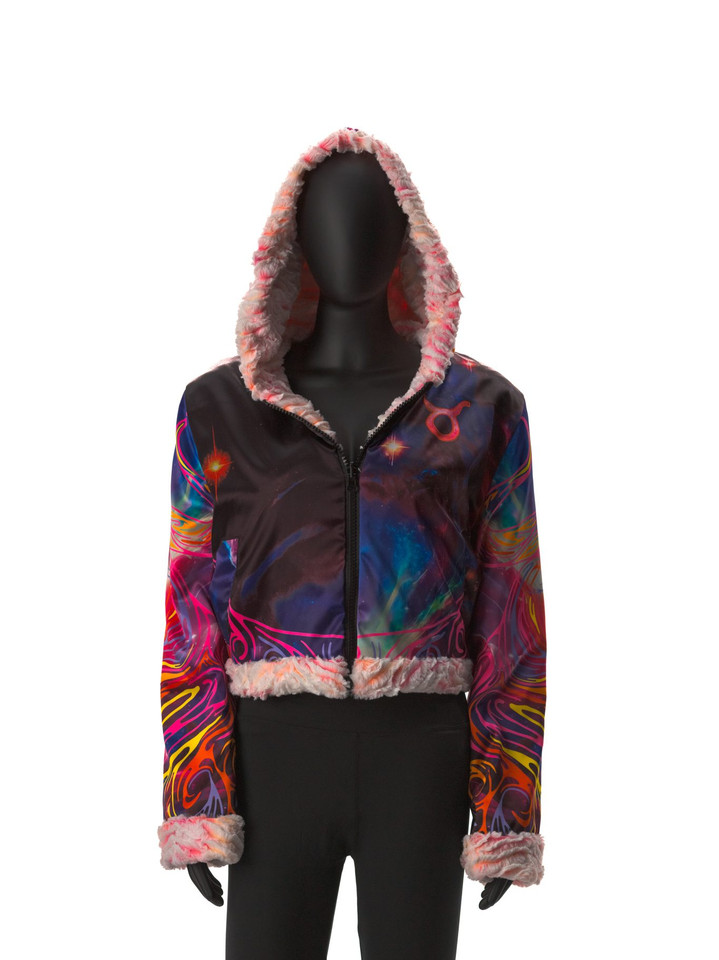 Zodiac Dreams ♉️ Taurus Reversible Faux Fur Jacket