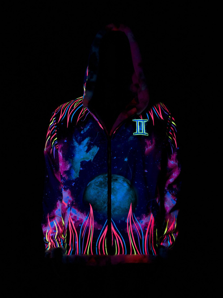 Zodiac Dreams ♊️ Gemini Reversible Faux Fur Jacket