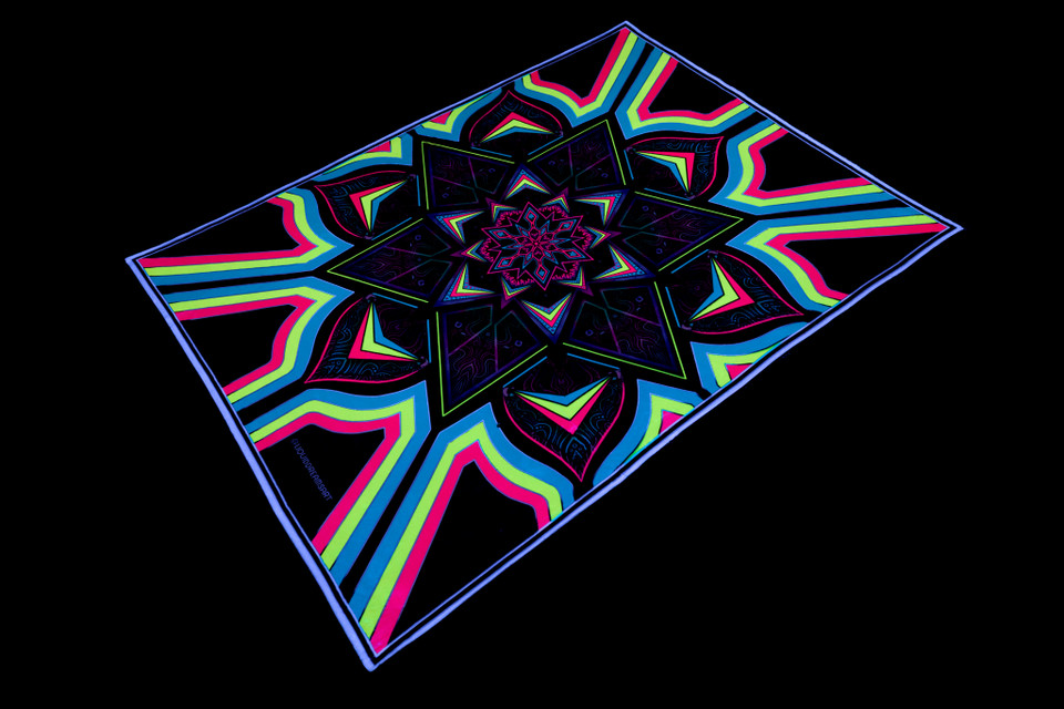 UV Reactive in Blacklight