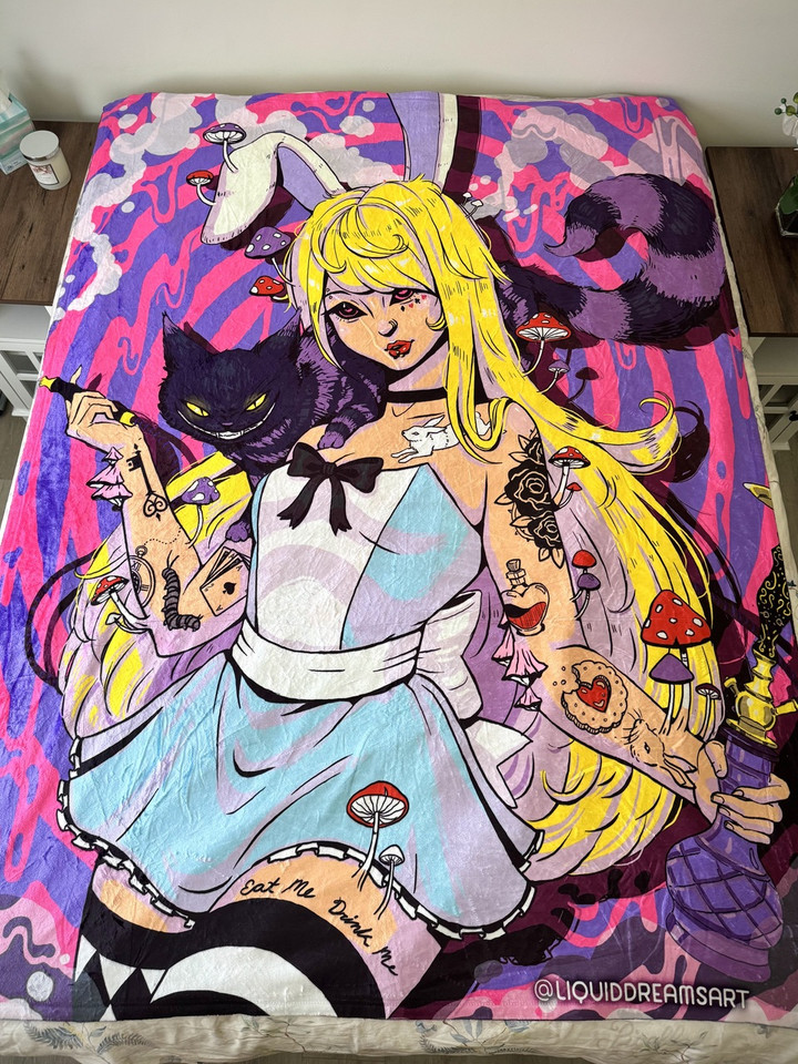 New Alice ╳ Alice Double Sided Blanket