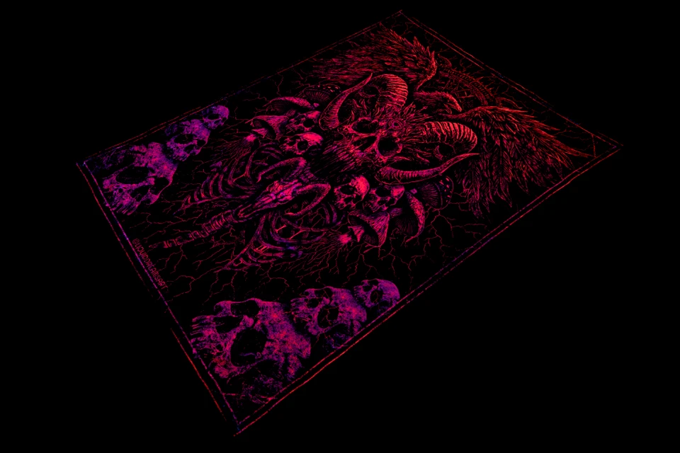 Solid Nightmares ╳ Forbidden King Double Sided Blanket