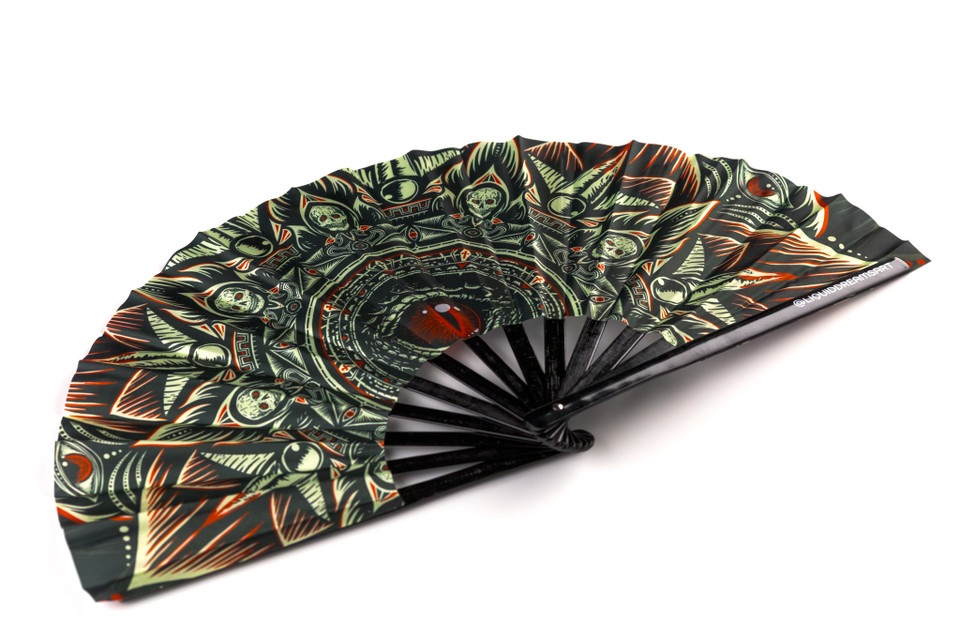 Gothic Mandala Fan