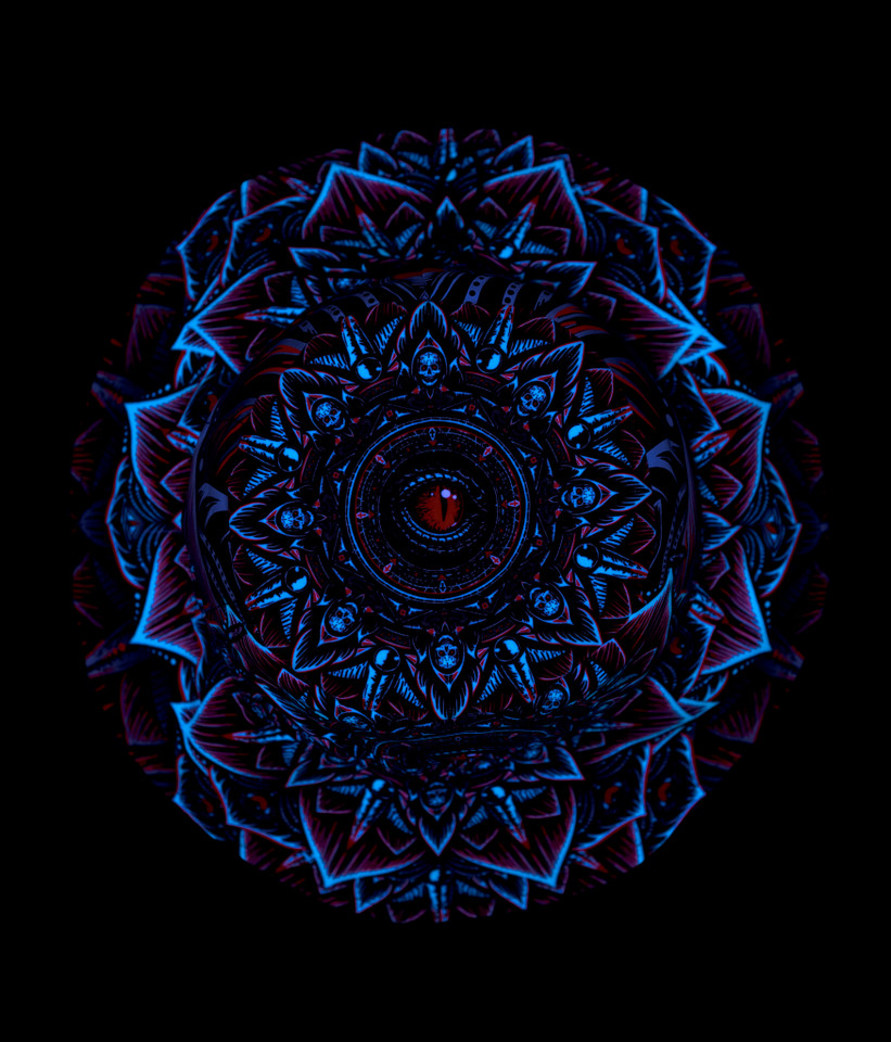 Gothic Mandala Bucket Hat
