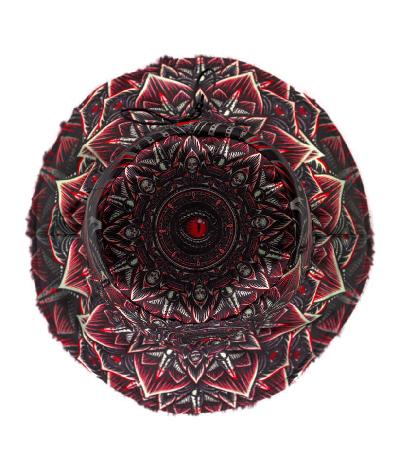 Gothic Mandala Bucket Hat