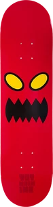 Toy Machine - Monster Face Deck - 8.0 Red Ppp - Skateboard Deck
