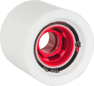 Venom - Cannibal Cobra Core 72mm 78a Wht / Red - (Set of 4) Skateboard Wheels Venom - Cannibal Cobra Core 72mm 78a Wht / Red - (Set of 4) Skateboard Wheels