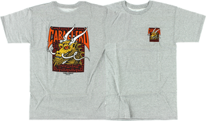 Powell Peralta - Cab Street Dragon Ss S - grey - Skateboard Tshirt Powell Peralta - Cab Street Dragon Ss S - grey - Skateboard Tshirt