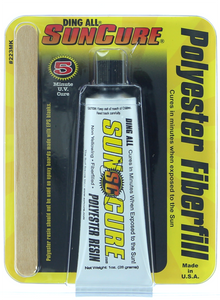 Sun Cure - Cure Fiberfill Mini Kit W/sandpaper 1.0 Oz