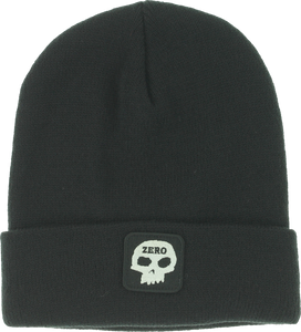 Zero - Skull Patch Beanie Black