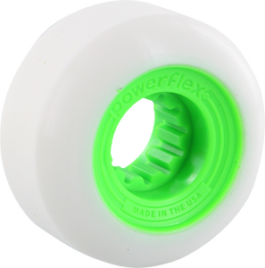 Powerflex - Gumball 56mm 83b Wht/lime (Wheels - Set Of Four)