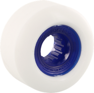 Powerflex - Gumball 58mm 83b Wht/blue (Wheels - Set Of Four)