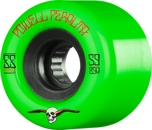 Powell Peralta - G-slides 59mm 85a Grn/blk (Wheels - Set Of Four) Powell Peralta - G-slides 59mm 85a Grn/blk (Wheels - Set Of Four)