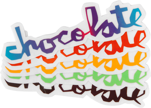 Chocolate - Chunk 3" Decal