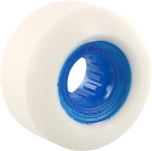 Powerflex - Rock Candy 58mm 84b Wht/cl.blue (Skateboard Wheels - Set of 4)