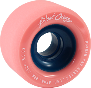 Blood Red Orange - Orange Morgan 65mm 84a Coral - Skateboard Wheels (Set of Four) Blood Red Orange - Orange Morgan 65mm 84a Coral - Skateboard Wheels (Set of Four)