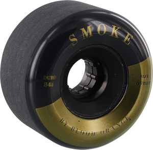 Blood Red Orange - Orange Smoke 69mm 84a Blk/gold - Skateboard Wheels (Set of Four) Blood Red Orange - Orange Smoke 69mm 84a Blk/gold - Skateboard Wheels (Set of Four)