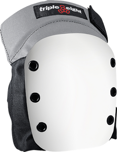 triple eight - 8 Street Knee Pad S-black W/wht Cap - Skateboard Pads
