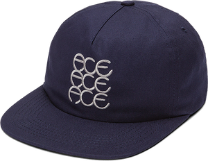 Ace Trucks - Rings 5 Panel Hat Adj-navy/wht - Skateboard Hat