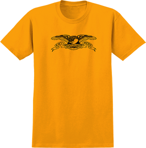 Antihero - Basic Eagle Ss S-gold/blk - Short Sleeve Tee