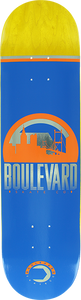 Boulevard Skateboards - Traveler Deck-7.7 Blue - Skateboard Deck Boulevard Skateboards - Traveler Deck-7.7 Blue - Skateboard Deck