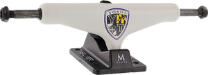 Silver - Yoshi M-hollow 8.0 Off Wht/blk - Skateboard Trucks (Pair)