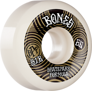 Bones Wheels - Spf P5 Ripples 60mm 81b Wht/gold - Skateboard Wheels (Set of Four) Bones Wheels - Spf P5 Ripples 60mm 81b Wht/gold - Skateboard Wheels (Set of Four)