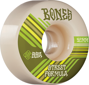Bones Wheels - Stf V4 Retros 52mm 99a Wht - Skateboard Wheels (Set of Four) Bones Wheels - Stf V4 Retros 52mm 99a Wht - Skateboard Wheels (Set of Four)