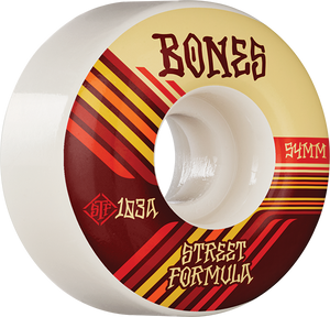 Bones Wheels - Stf V4 Retros 54mm 103a Wht - Skateboard Wheels (Set of Four) Bones Wheels - Stf V4 Retros 54mm 103a Wht - Skateboard Wheels (Set of Four)